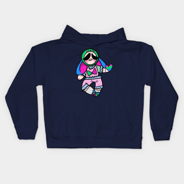 poly flag whoman Kids Hoodie by Shard Art